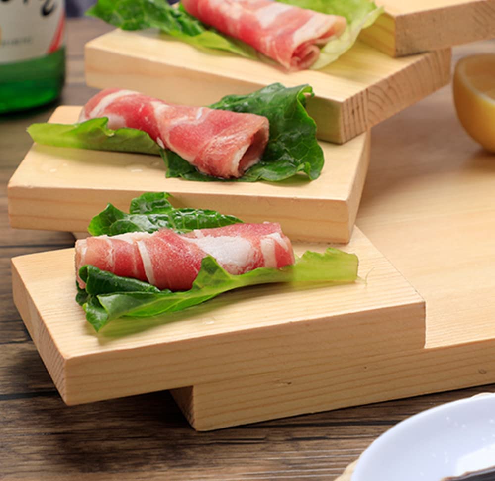 Amazon.co.jp: 寿司・刺身皿 寿司皿 刺身皿 業務用和食器 木製寿司